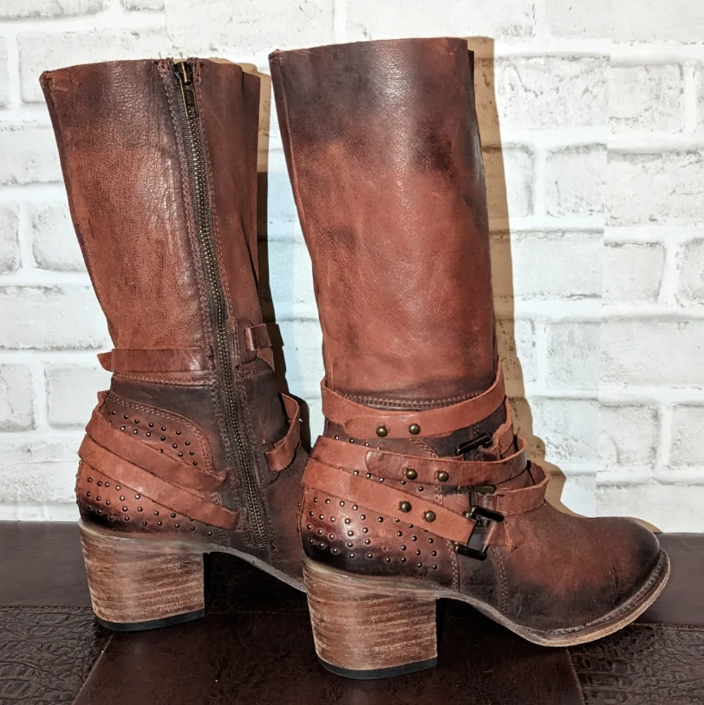Freebird COY Rust Boots Size 9 - Picture 6 of 12